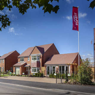Lovell Homes Queensbury Park Development In Telford