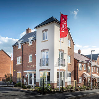 Shot02 Exterior Of The Marketing Suite At Lovell Homes' Principal Point Development In Telford