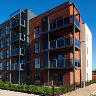 MHZ 4638 Exterior Of The Mayfield House Apartments At Lovell Homes' The Mill Development In Canton