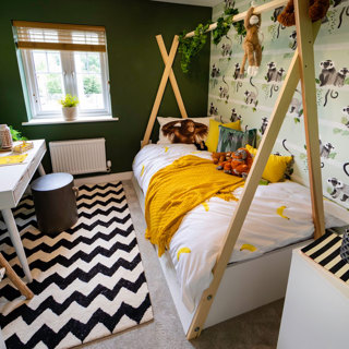 Shot35 Interior Of The Three Bedroom Chaucer Showhome At Lovell Homes' Ymyl Yr Afon Development