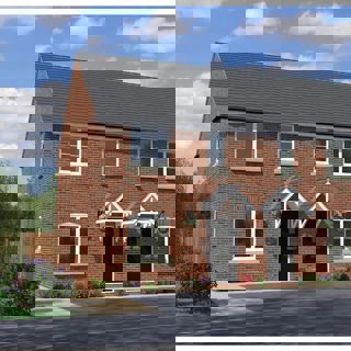 Burnby Plots 26,27 CGI CGI Of The Two Bedroom Burnby Style Home At The Oaks