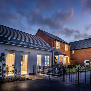 Shot03 Exterior Of The Showhomes And Marketing Suite At Tennyson Fields