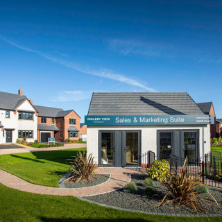 Shot10 Exterior Of The Marketing Suite And Showhomes At Lovell Homes' Ingleby View Development In Saxilby