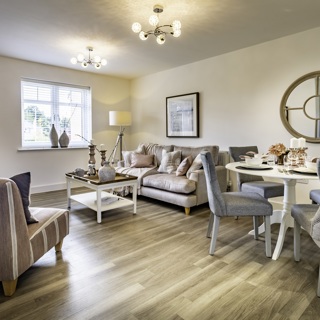 Interior Of Apartment At Sycamore House