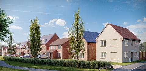 Lovell Kirkella Final V03 CGI Of The Lovell Development In Kirk Ella