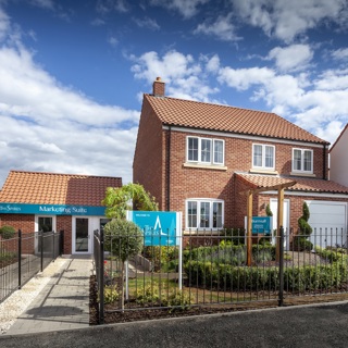 Exterior Shot02 Lovell Homes' The Spires Development In Branston